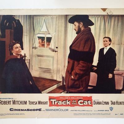 Track of the Cat original 1954 vintage lobby card