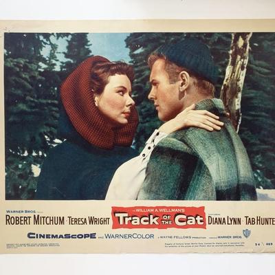 Track of the Cat original 1954 vintage lobby card