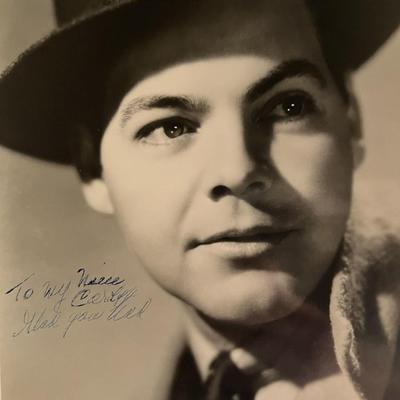 Eddie Quillan signed photo