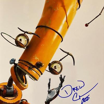 Robots Drew Carey signed movie photo