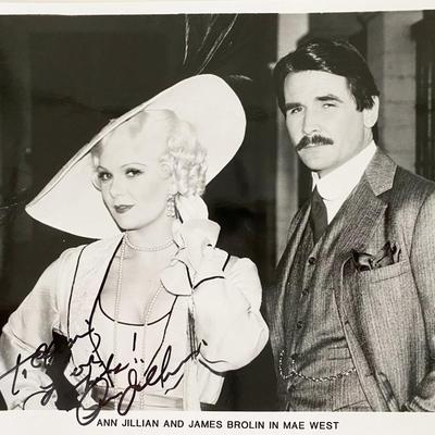 Ann Jillian signed photo