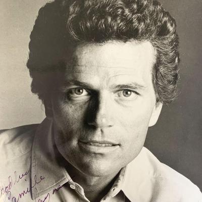 Patrick Wayne signed photo