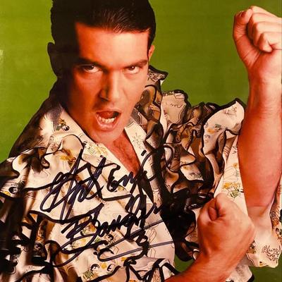 The Mambo Kings Antonio Banderas signed movie photo