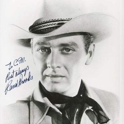 Rand Brooks signed photo
