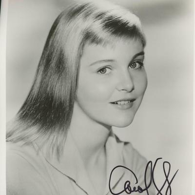Carol Lynley signed photo