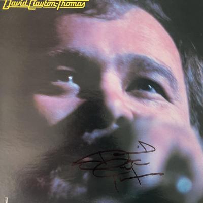 David Clayton-Thomas signed album