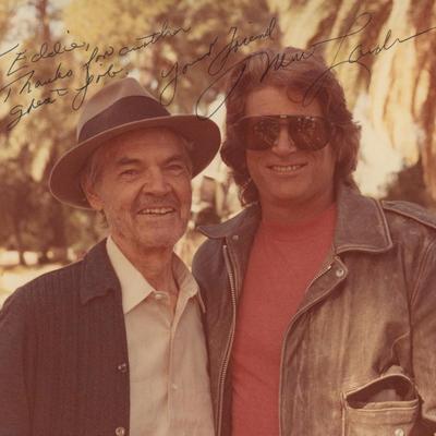 Michael Landon signed photo. GFA Authenticated
