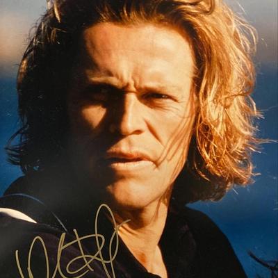 Speed 2: Cruise Control Willem Defoe Signed Movie Photo