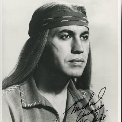 Michael Ansara signed photo
