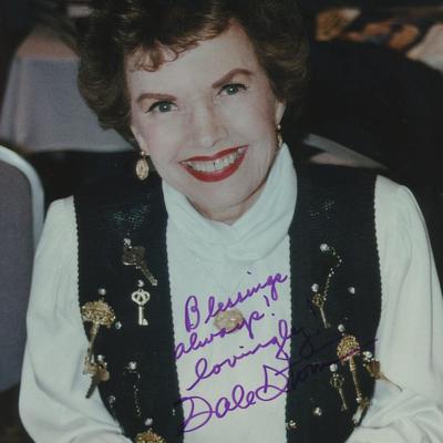 Gale Storm signed photo