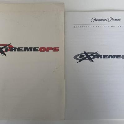Extreme Ops movie press booklet and production information handbook