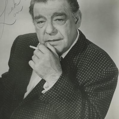 Lon Chaney Universal Monster signed photo