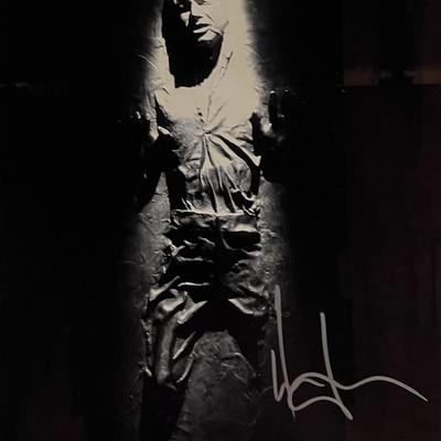 Star Wars Harrison Ford signed photo.