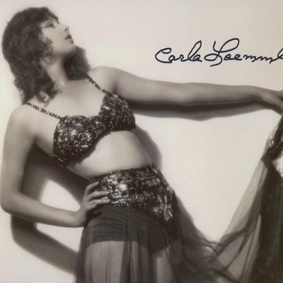 Carla Laemmle signed photo