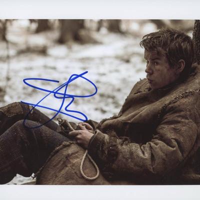 Will Poulter signed Chronicles of Narnia photo