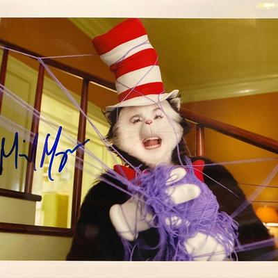 The Cat in the Hat Mike Myers signed movie photo