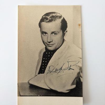 Frank Lawton signed photo