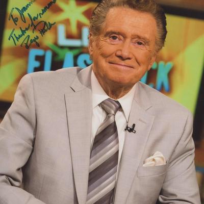 Regis Philbin signed photo