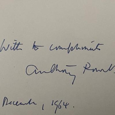 Anthony Powell Signature 