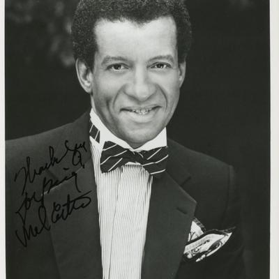 Mel Carter signed photo