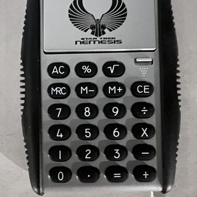 Original Star Trek Nemesis flip calculator