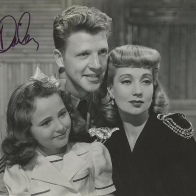 Dan Dailey signed movie photo