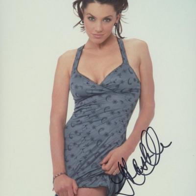 Krista Allen signed photo