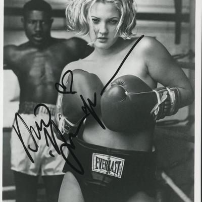 Drew Barrymore signed photo