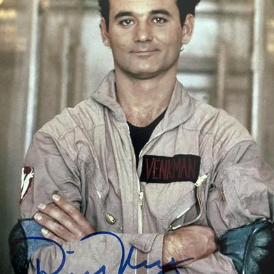 Ghostbusters Bill Murray signed photo
