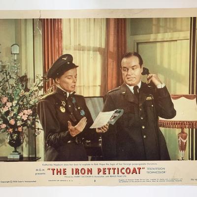 The Iron Petticoat original 1956 vintage lobby card