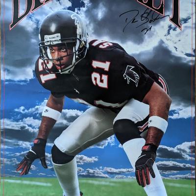 Deion Sanders Signed Poster