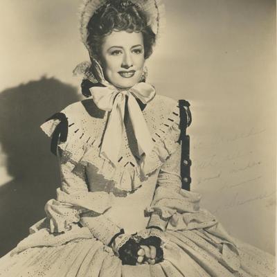 Irene Dunne signed photo