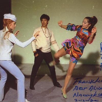 The Wrecking Crew Nancy Kwan signed movie photo