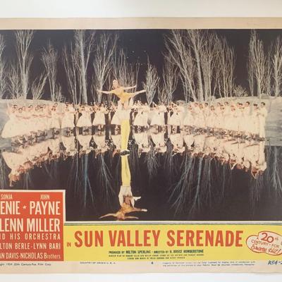 Sun Valley Serenade original 1941 vintage lobby card