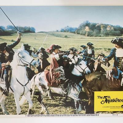The 5th Musketeer original 1979 vintage lobby card