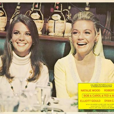 Bob & Carol & Ted & Alice 1969 original vintage lobby card