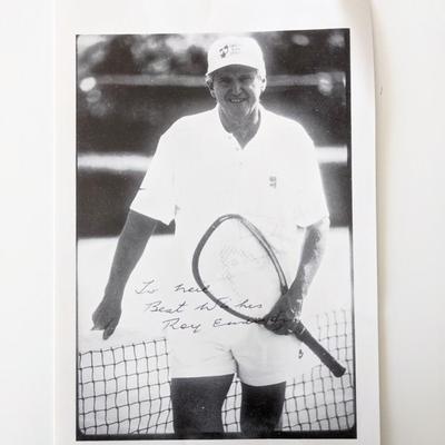 Australian Tennis Player Roy Emerson signed photo