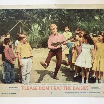 Please Don't Eat the Daisies original 1960 vintage lobby card
