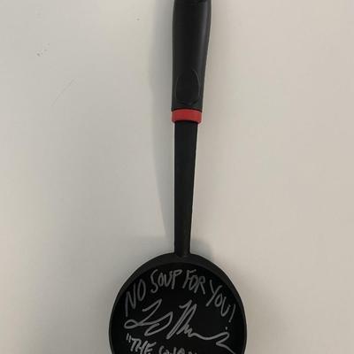 Seinfeld The Soup Nazi signed soup ladle