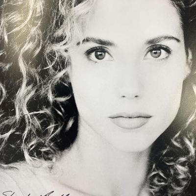 Saved by the Bell Elizabeth Berkley signed photo
