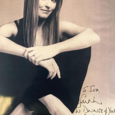 Sarah Ferguson Duchess of York signed photo