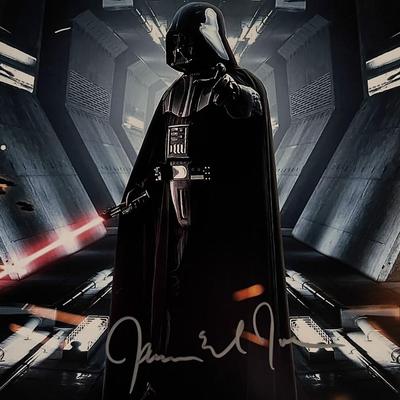 Darth Vader James Earl Jones signed photo