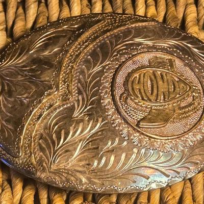 Hondo Boots Belt Buckle