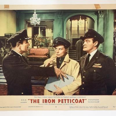 The Iron Petticoat original 1956 vintage lobby card