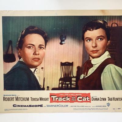 Track of the Cat original 1954 vintage lobby card