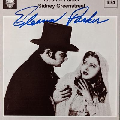Eleanor Parker Signed Film Program
