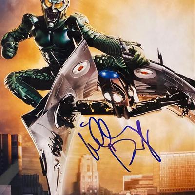 Spider-Man Willem Defoe Signed Movie Photo