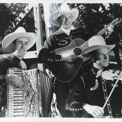 Bob Baker signed photo