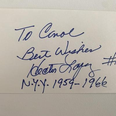 Hector Lopez original signature