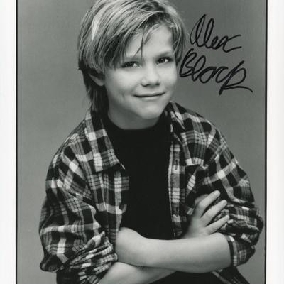 Alex Black signed photo